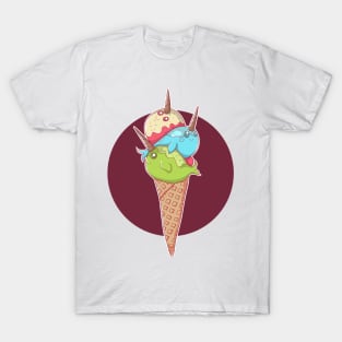 Narwhal icecream T-Shirt